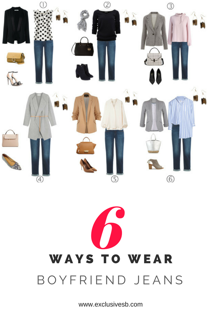 6 Ways to Wear Boyfriend Jeans - EXCLUSIVE SB
